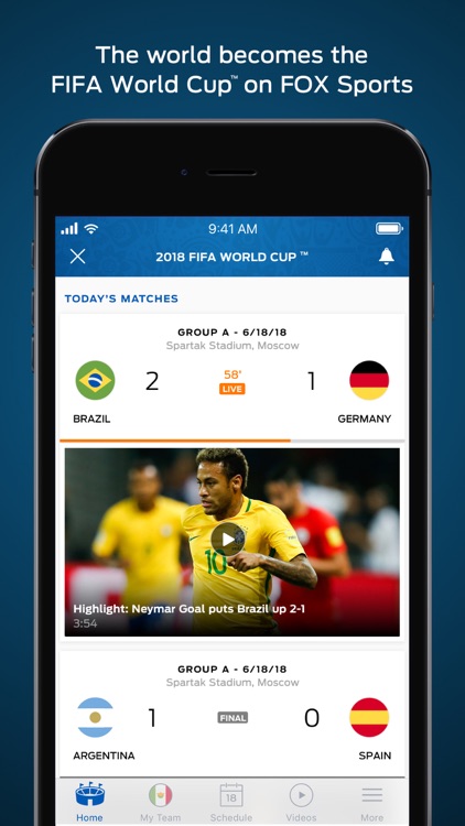 FOX Sports: FIFA World Cup™ screenshot-0