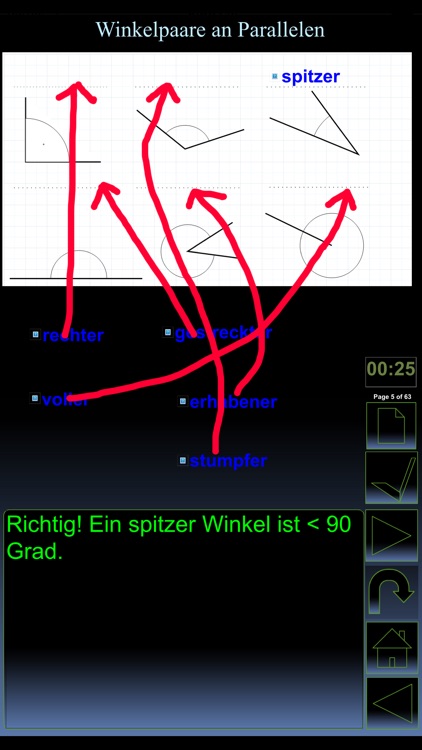 iGeometrie 1 Quiz deutsch