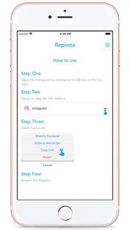 Reposta screenshot 1