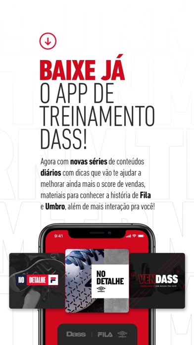 Treinamento DASS Screenshot