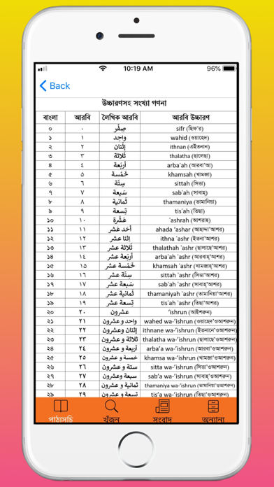Learn Arabic From Bangla App iPhone screenshot 5 - Education app