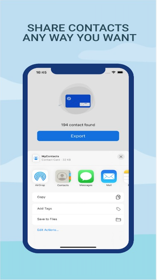 #3. Backup My Contacts Plus (iOS) Podle: MUSTAFA OZDEMIR