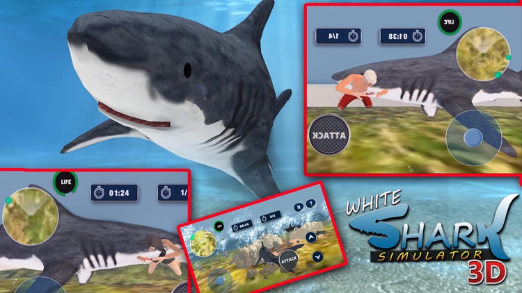 White Shark Simulator 3D