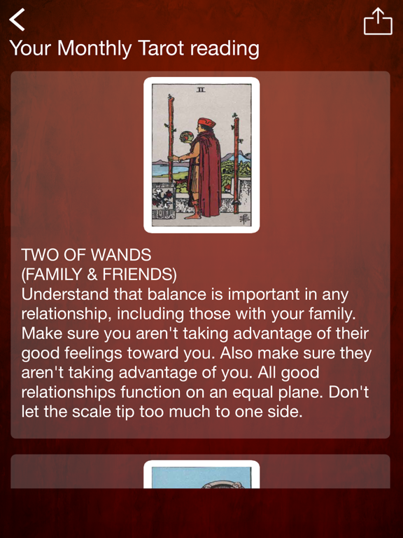 Screenshot #5 for Tarot Card Reading Daily