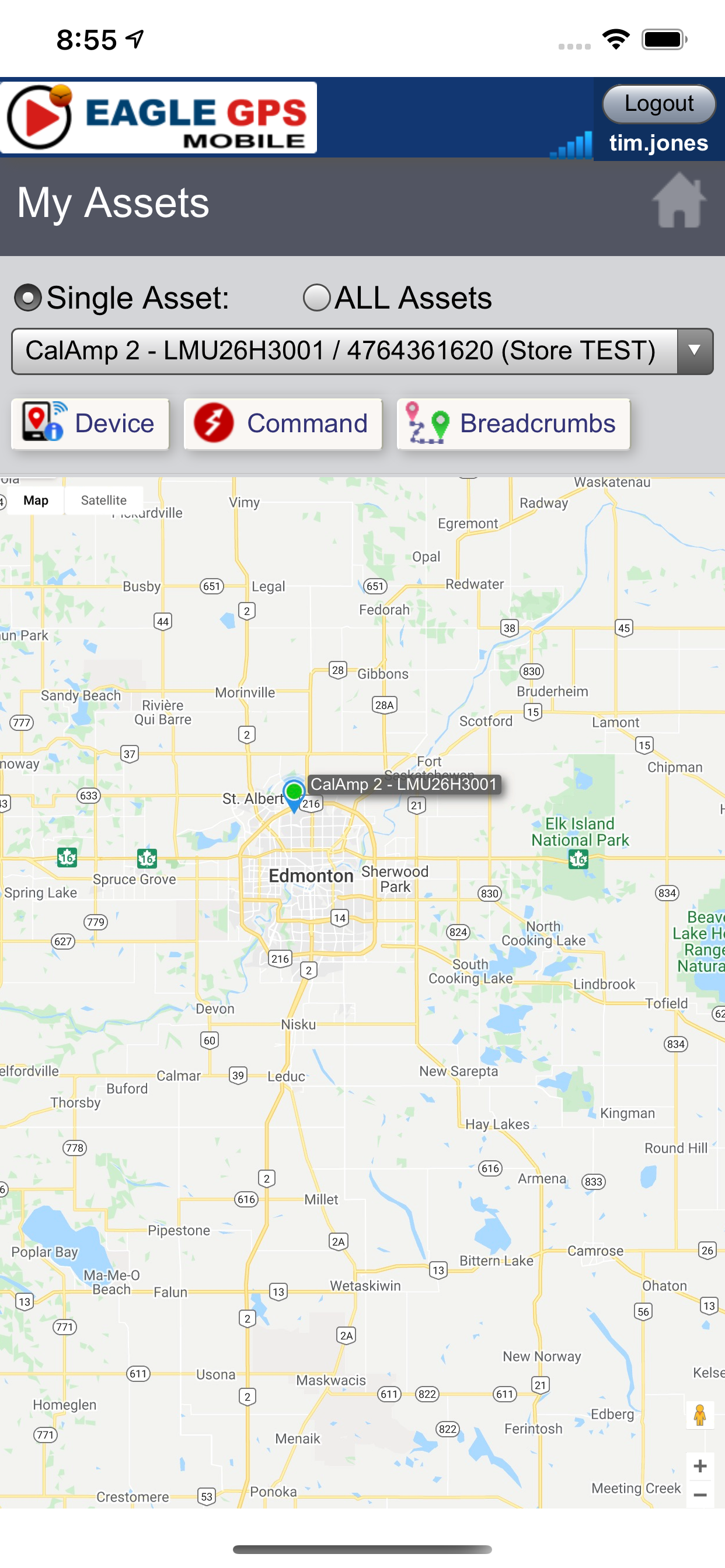 EAGLE GPS Mobile