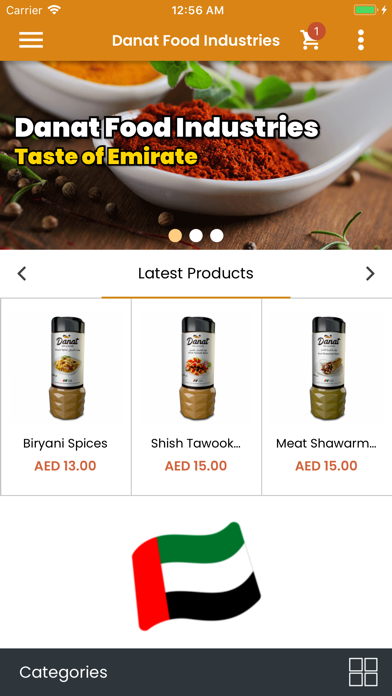 Screenshot #1 pour Danat Food