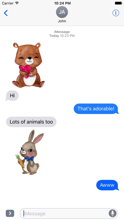 Watercolor Beautiful Animals