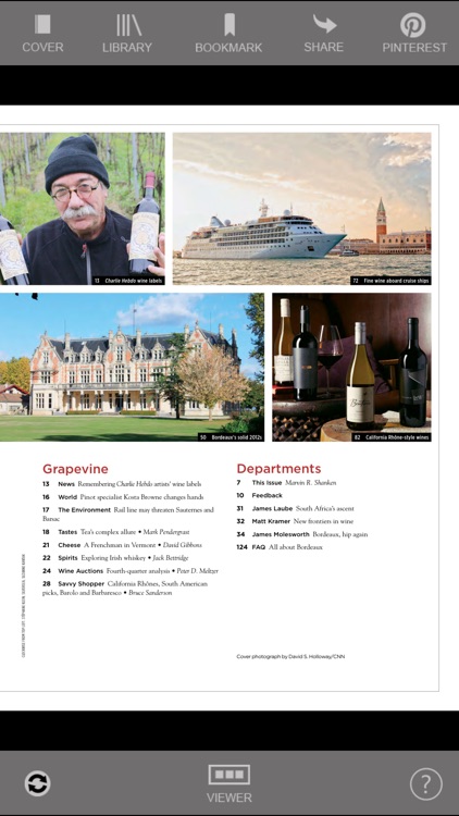 Wine Spectator Magazine