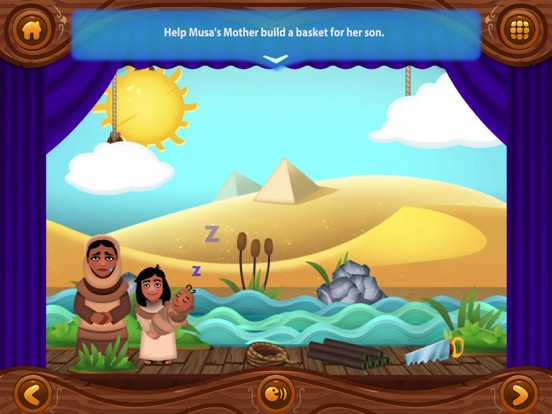 Muslim Tales iPad screenshot 7 - Games app