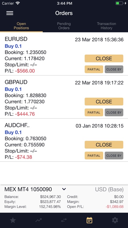 MEX Mobile Trader screenshot-3