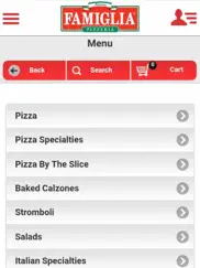 famous famiglia pizzeria wp iPad Captures Décran 4