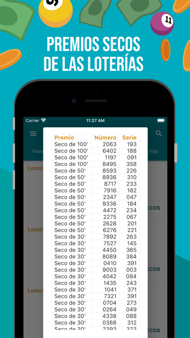 Resultado Loterías Colombia Screenshot