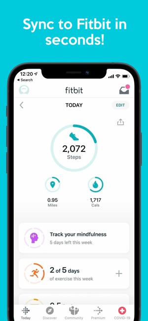 Sync For Apple Health > Fitbit on the App Store