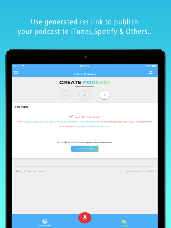 Screenshot #6 pour Podcast Studio