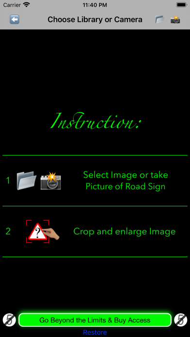 Screenshot #2 pour Detect Road Sign