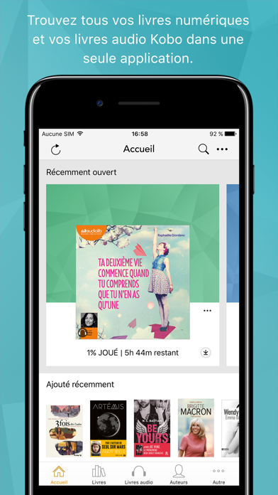 Screenshot #1 pour Kobo by Fnac