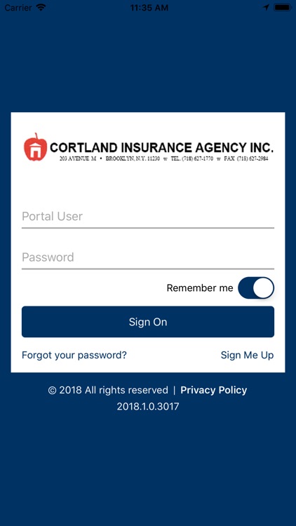 Cortland Ins Agency Online