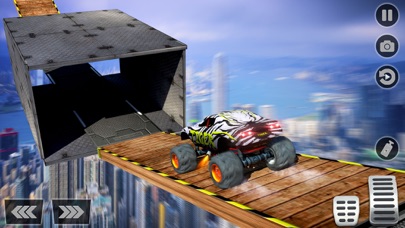 Impossible Monster Car Ramps screenshot 3