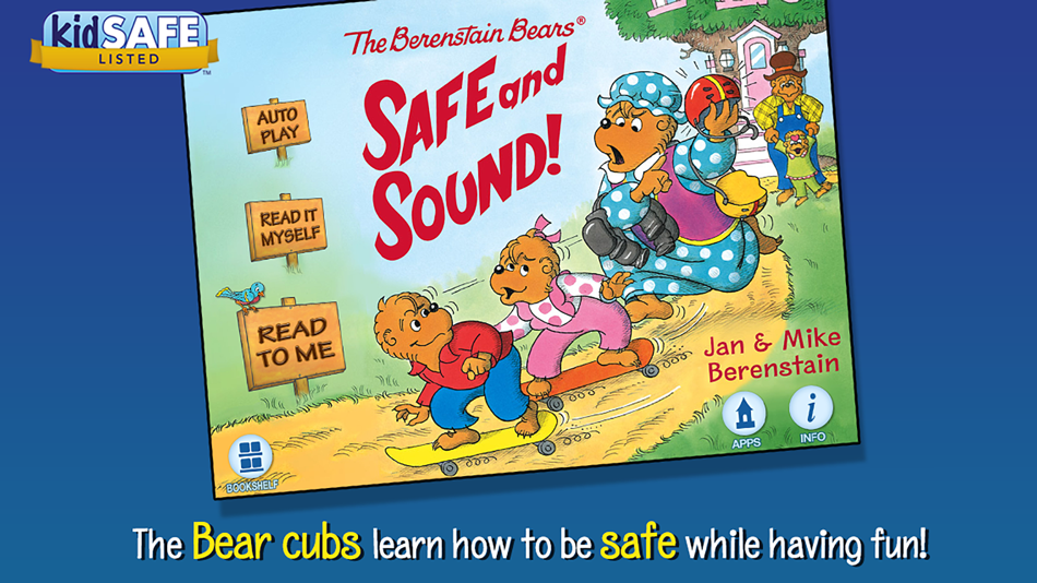 #1. Berenstain Bears Safe & Sound! (iOS) 由: Oceanhouse Media