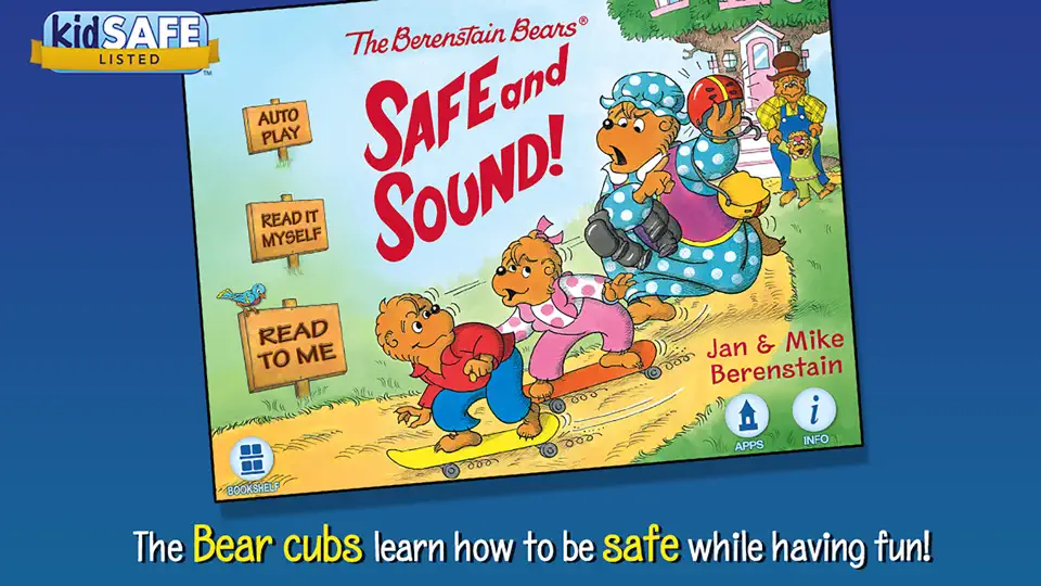 Berenstain Bears Safe & Sound! iPhone Screenshot 1
