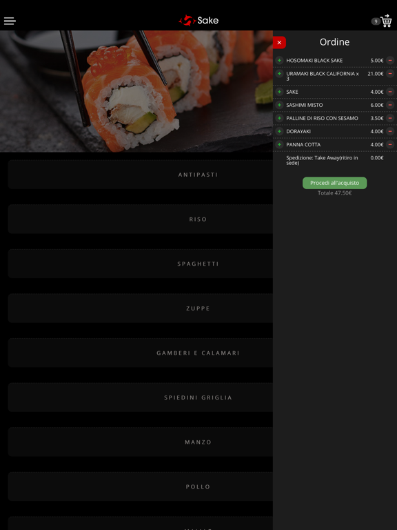 Screenshot #6 pour Sake Sushi Roma