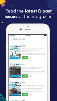 autocad & inventor magazin iphone screenshot 1