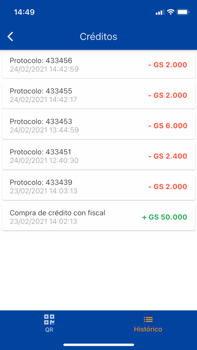 Estacionamiento Digital CDE Screenshot