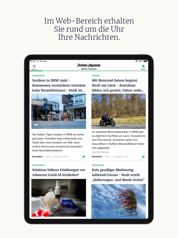 Screenshot #6 pour Hertener Allgemeine