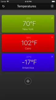 temperatures app iphone images 1
