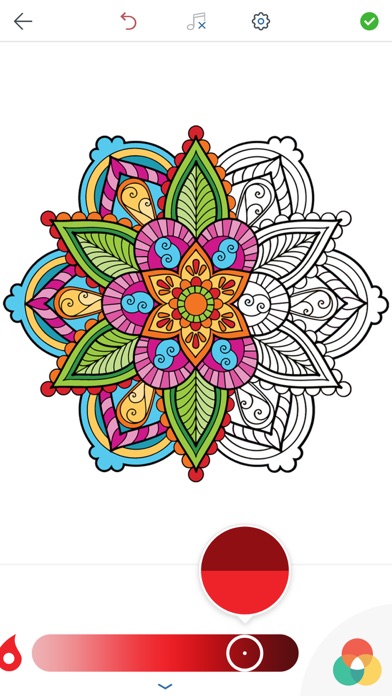 Cool Mandala Coloring Pages Screenshot