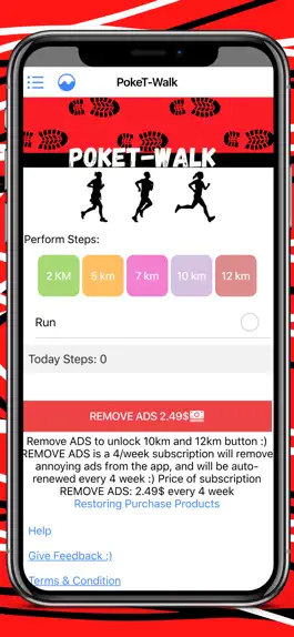 Game screenshot PokeT-Walk | Sync your Steps apk