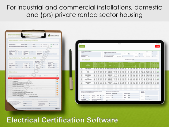 Pro Certs iPad screenshot