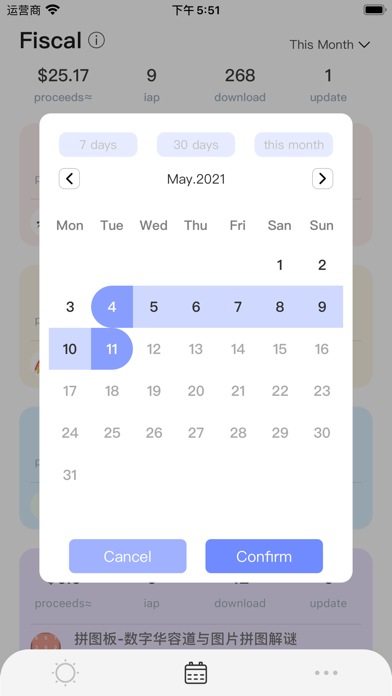 DevFiscal-App Sales & Trends Screenshot