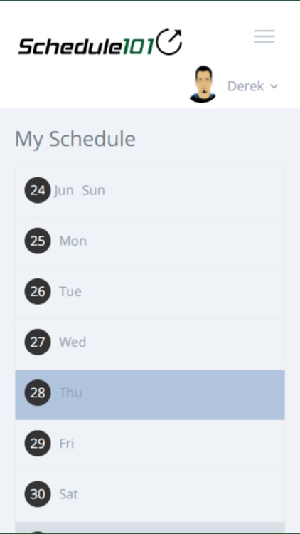 Schedule101 screenshot-3