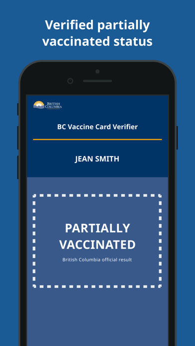 BC Vaccine Card Verifier Screenshot