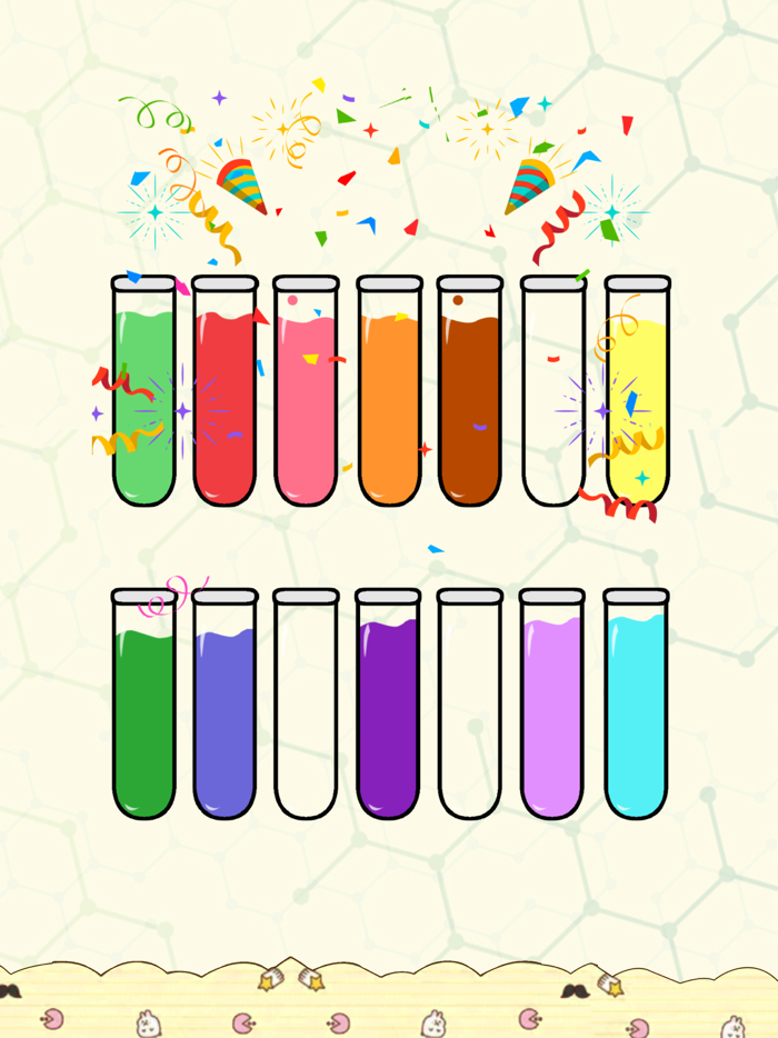 开心拼一拼—水排序益智拼图小游戏