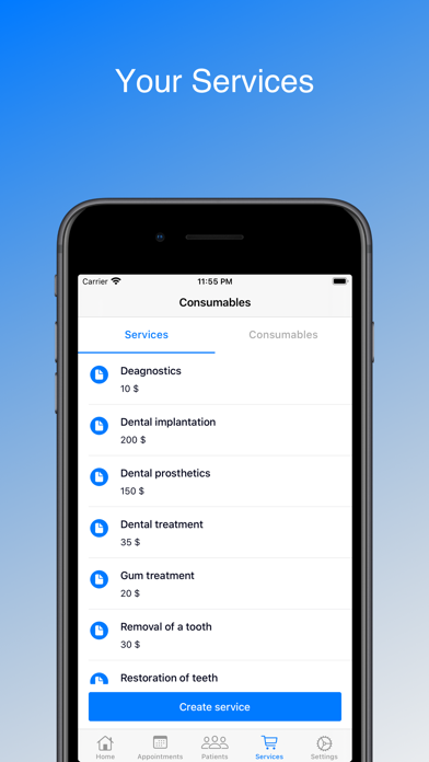 Dental Assistant - Dental Plan Screenshot