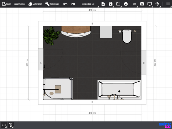 Screenshot #5 pour 3D-Meisterbad Planer