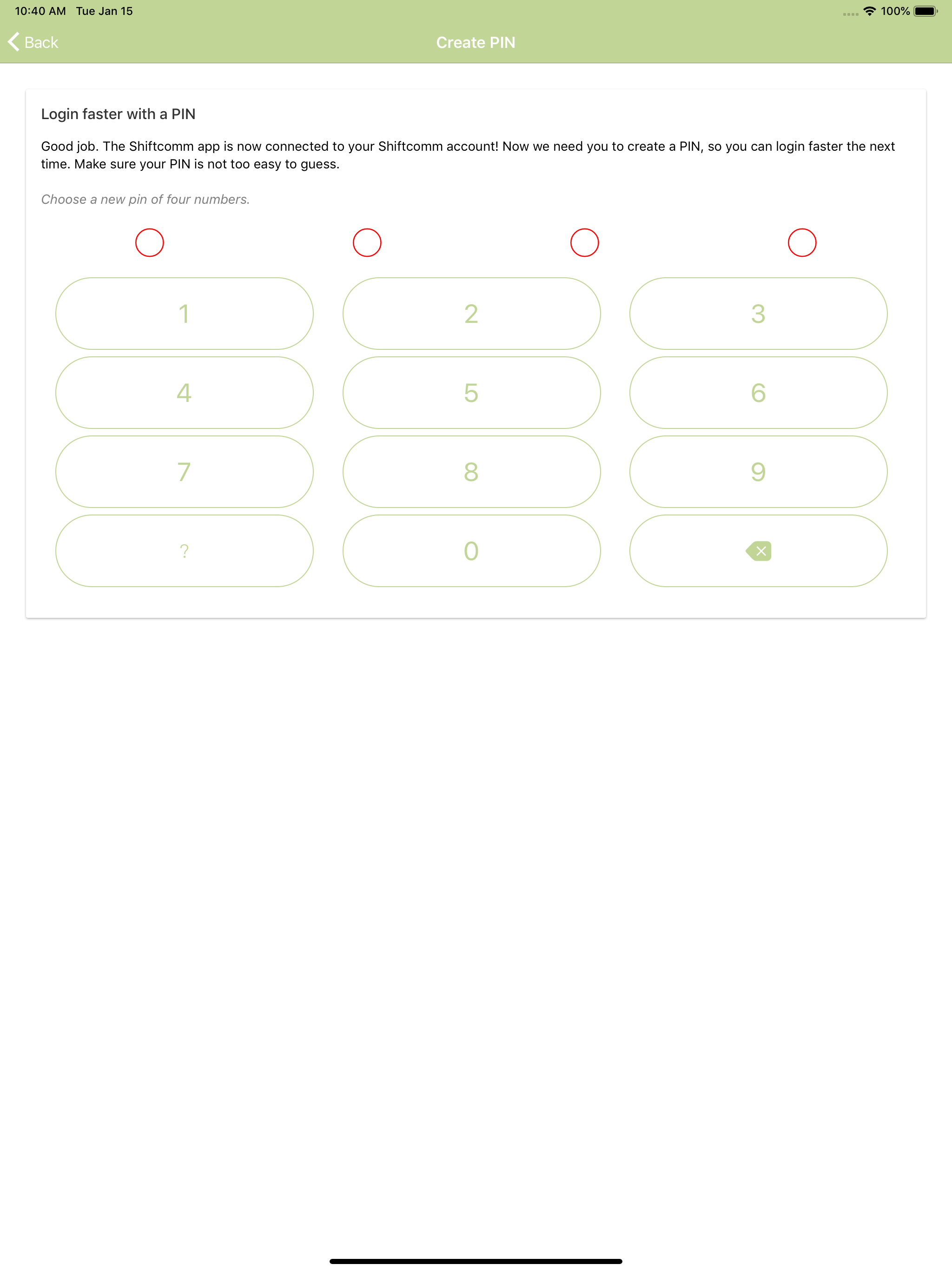 Shift Communicator
