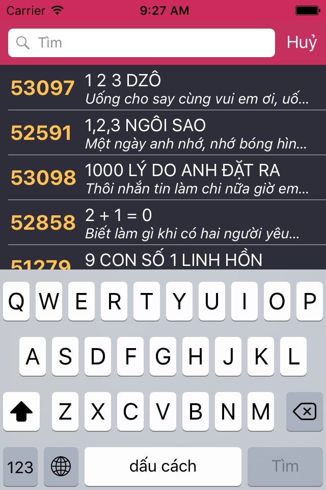 iPhone screenshot