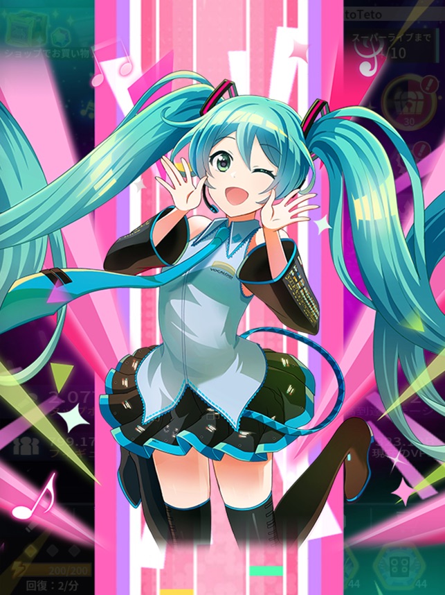 初音ミク Tap Wonder をapp Storeで