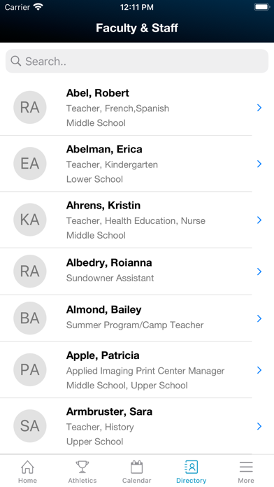 Detroit Country Day School Screenshot