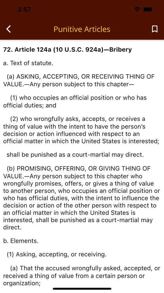 #4. Manual for Courts-Martial (iOS) 由: Tyler Nelson
