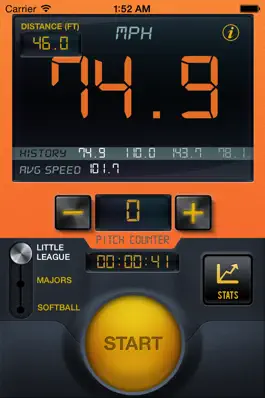 Game screenshot Baseball Speed Radar Gun Pro mod apk