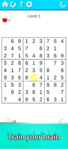 Game screenshot Sudoku - Training Your Brain mod apk