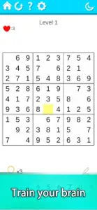 Sudoku - Training Your Brain screenshot #2 for iPhone