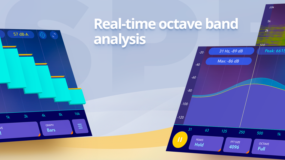 #3. Audio spectrum analyzer EQ Rta (iOS) 由: Marina Polyanskaya