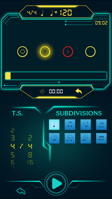 Screenshot #2 pour TempoHero Pro Metronome