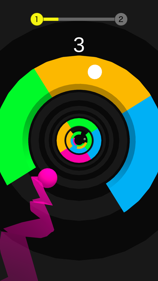 #2. Helix Color Ball - Switch Run (iOS) 由: 光耀 宁