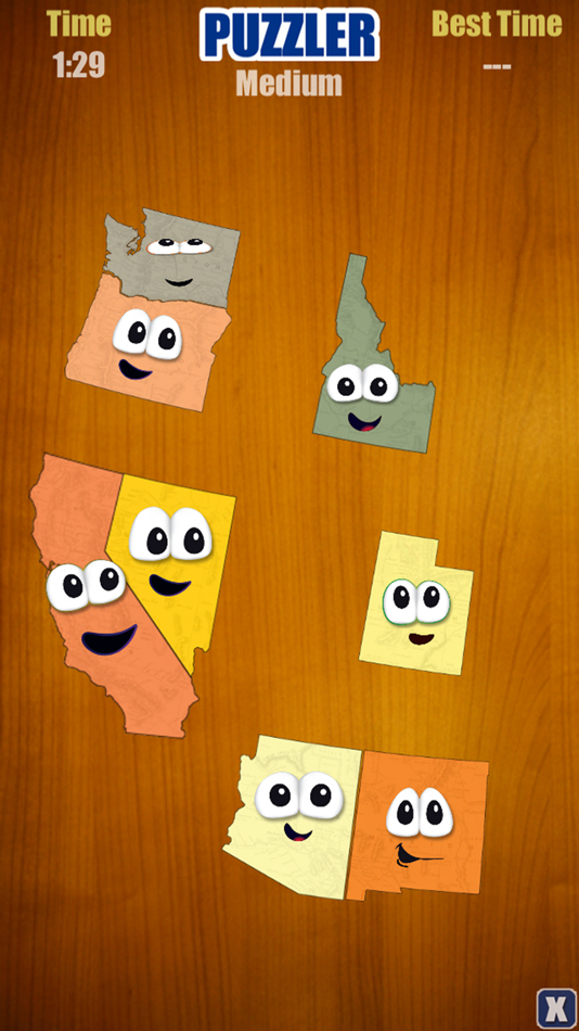 #5. Stack the States® (iOS) 由: Freecloud Design, Inc.